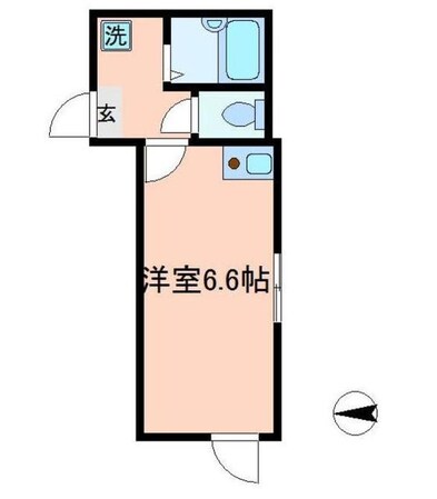 リブ竹ノ塚の物件間取画像